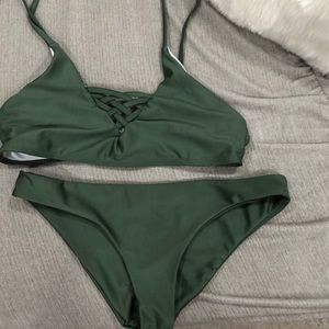 Zaful criss cross bikini!